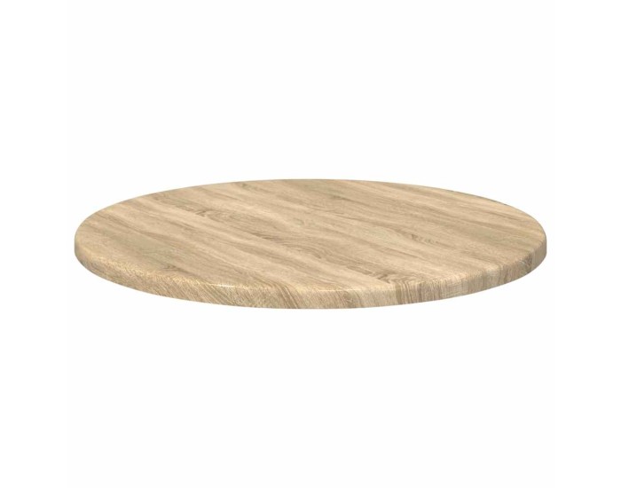 Sonata Placă de masă Ø 40 x 1,5 cm Rotund Lemn prelucrat Stejar Sonoma
