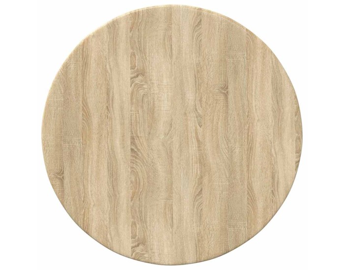 Sonata Placă de masă Ø 40 x 1,5 cm Rotund Lemn prelucrat Stejar Sonoma