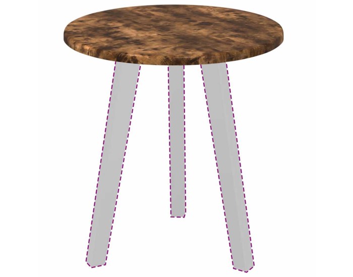 Sonata Placă de masă Ø 40 x 1,5 cm Rotund Lemn prelucrat