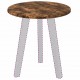 Sonata H Топ за маса Опушен дъб 40 x 40 x 1.5 cm Инженерно дърво