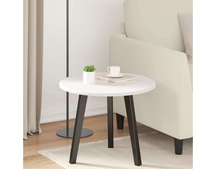 Sonata Placă de masă Ø 50 x 1,5 cm Rotund Lemn prelucrat Alb