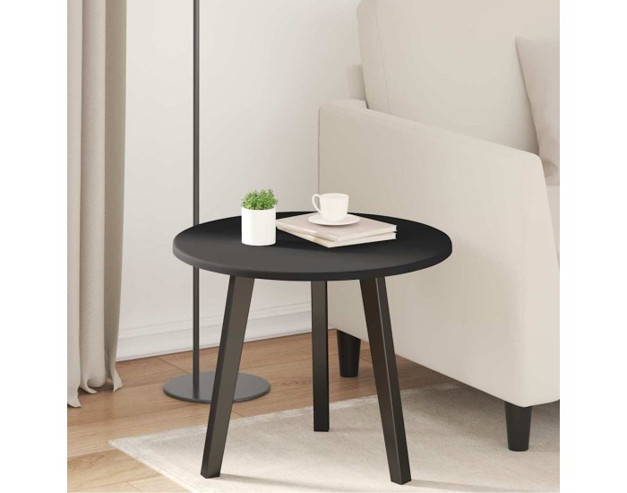 Sonata Placă de masă Ø 50 x 1,5 cm Rotund Lemn prelucrat Negru