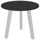 Sonata Placă de masă Ø 50 x 1,5 cm Rotund Lemn prelucrat Negru
