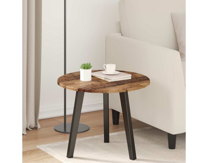 Sonata Placă de masă Ø 50 x 1,5 cm Rotund Lemn prelucrat Lemn vechi
