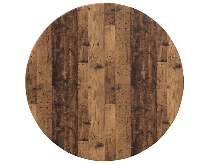 Sonata Placă de masă Ø 50 x 1,5 cm Rotund Lemn prelucrat Lemn vechi