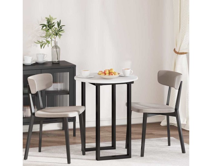 Sonata H Топ за маса Бяло 60 x 60 x 1.5 cm Инженерно дърво