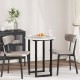 Sonata H Топ за маса Бяло 60 x 60 x 1.5 cm Инженерно дърво
