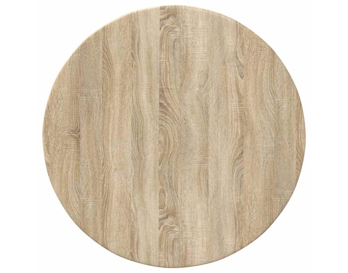 Sonata Placă de masă Ø 60 x 1,5 cm Rotund Lemn prelucrat Stejar Sonoma