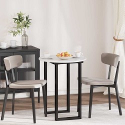 Sonata H Топ за маса Бяло Със Силен Гланц 60 x 60 x 1.5 cm - Piese pentru mese