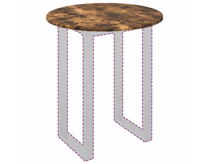 Sonata Placă de masă Ø 60 x 1,5 cm Rotund Lemn prelucrat