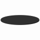 Sonata Placă de masă Ø 70 x 1,5 cm Rotund Lemn prelucrat Negru