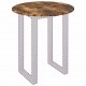 Sonata H Топ за маса Опушен дъб 70 x 70 x 1.5 cm Инженерно дърво