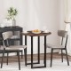 Sonata H Топ за маса Кафяв дъб 70 x 70 x 1.5 cm Инженерно дърво