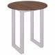 Sonata H Топ за маса Кафяв дъб 70 x 70 x 1.5 cm Инженерно дърво