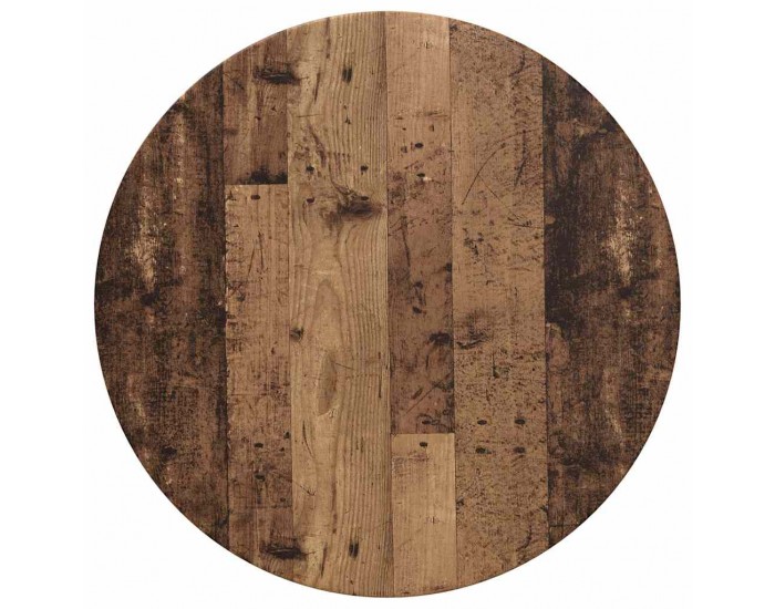 Sonata H Топ за маса Старо дърво 70 x 70 x 1.5 cm Инженерно дърво