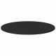 Sonata Placă de masă Ø 80 x 1,5 cm Rotund Lemn prelucrat Negru