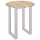 Sonata H Топ за маса дъб сонома 80 x 80 x 1.5 cm Инженерно дърво