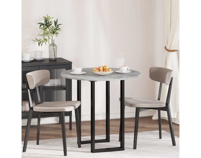 Sonata H Топ за маса Бетонно сиво 80 x 80 x 1.5 cm Инженерно дърво