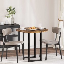 Sonata H Топ за маса Опушен дъб 80 x 80 x 1.5 cm Инженерно дърво - Piese pentru mese