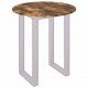 Sonata H Топ за маса Опушен дъб 80 x 80 x 1.5 cm Инженерно дърво