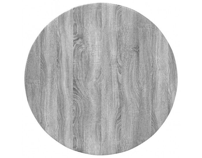 Sonata H Топ за маса Сив сонома 80 x 80 x 1.5 cm Инженерно дърво