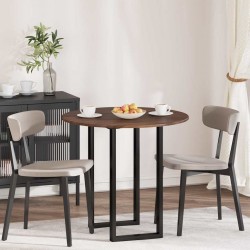 Sonata H Топ за маса Кафяв дъб 80 x 80 x 1.5 cm Инженерно дърво - Piese pentru mese