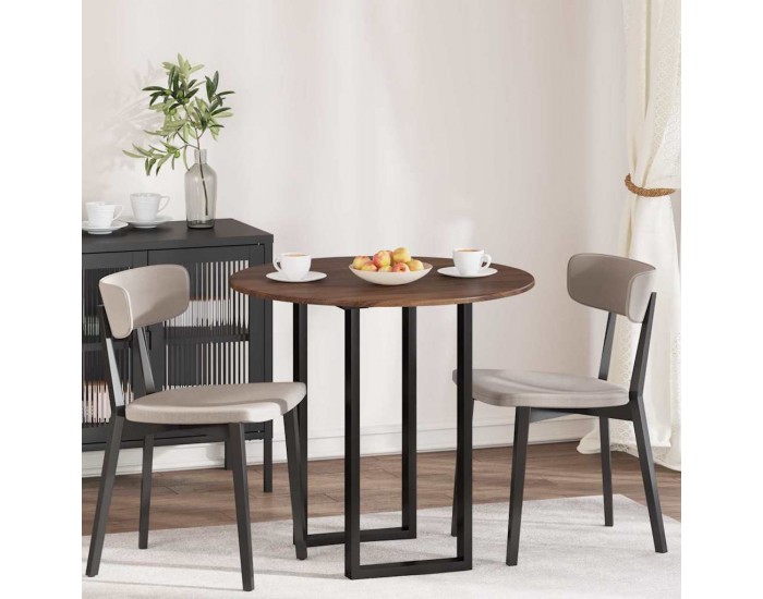 Sonata H Топ за маса Кафяв дъб 80 x 80 x 1.5 cm Инженерно дърво