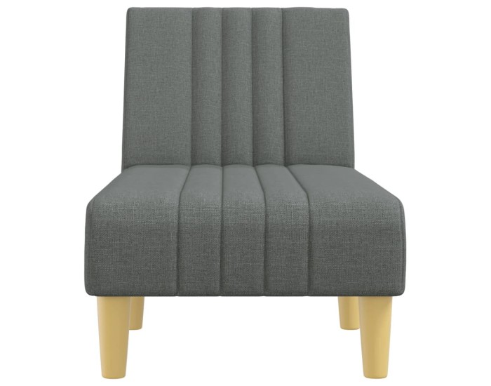 Sonata Șezlong, gri închis, material textil