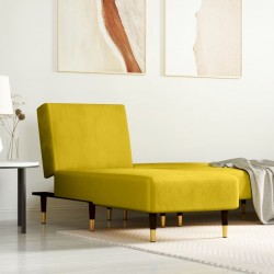 Sonata H Кушетка, жълта, кадифе - Taburete