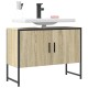 Sonata Dulap chiuveta de baie, stejar sonoma, 80x33x60cm lemn compozit