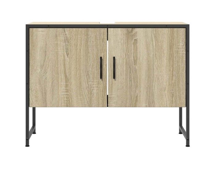 Sonata Dulap chiuveta de baie, stejar sonoma, 80x33x60cm lemn compozit
