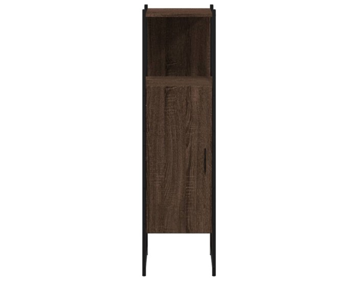 Sonata Dulap de baie, stejar maro, 33x33x120,5 cm, lemn prelucrat