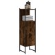 Sonata Dulap de baie, stejar afumat, 33x33x120,5 cm, lemn prelucrat