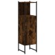 Sonata Dulap de baie, stejar afumat, 33x33x120,5 cm, lemn prelucrat