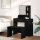 Sonata H Комплект тоалетно шкафче 2 pcs Черен дъб 86.5 x 35 x 136 cm