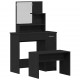 Sonata H Комплект тоалетно шкафче 2 pcs Черен дъб 86.5 x 35 x 136 cm