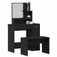 Sonata H Комплект тоалетно шкафче 2 pcs Черен дъб 86.5 x 35 x 136 cm