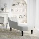 Sonata H Шезлонг с десен подлакътник Cloud Grey Fabric