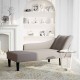 Sonata H Шезлонг с десен подлакътник Taupe Fabric