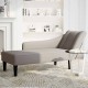 Sonata H Шезлонг с десен подлакътник Taupe Fabric