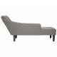Sonata H Шезлонг с десен подлакътник Taupe Fabric