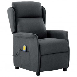 Sonata H Масажен стол Тъмносив 67.5 x 93.5 x 101.5 см текстил - Mobilier cu mecanism de relaxare
