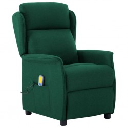 Sonata H Масажен стол Тъмен зелен 67.5 x 93.5 x 101.5 см текстил - Mobilier cu mecanism de relaxare