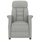 Sonata Scaun de masaj Gri deschis 96.5 x 70.5 x 95 cm Fibră micro