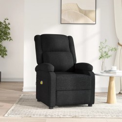 Sonata H Електрически масажен стол, черен, текстил - Mobilier cu mecanism de relaxare