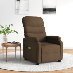 Sonata H Електрически масажен стол, кафяв, текстил - Mobilier cu mecanism de relaxare