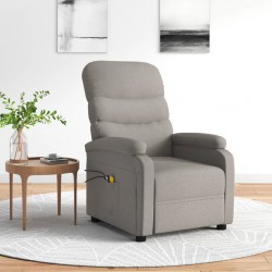 Sonata H Електрически масажен стол, таупе, текстил - Mobilier cu mecanism de relaxare