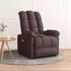 Sonata H Електрически масажен стол, тъмнокафяв, текстил - Mobilier cu mecanism de relaxare