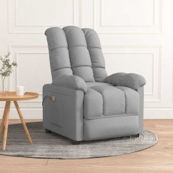 Sonata H Масажен стол, светлосив, текстил - Mobilier cu mecanism de relaxare