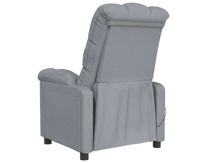 Sonata Fotoliu de masaj, gri deschis, material textil